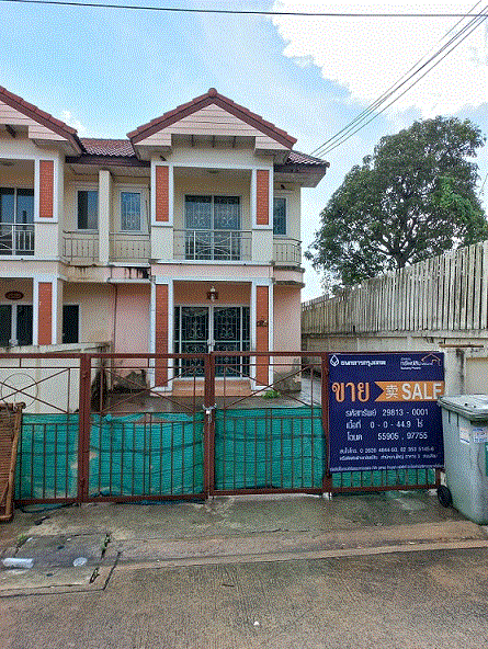 ทาวน์เฮ้าส์หลุดจำนอง ธ.ธนาคารกรุงเทพ บางเลน บางใหญ่ นนทบุรี